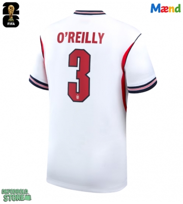 England Nico O'Reilly #3 Replika Hjemmebanetrøje VM 2026 Kortærmet